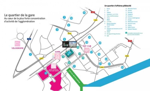 Location Bureaux MONTIGNY-LE-BRETONNEUX - Photo 2