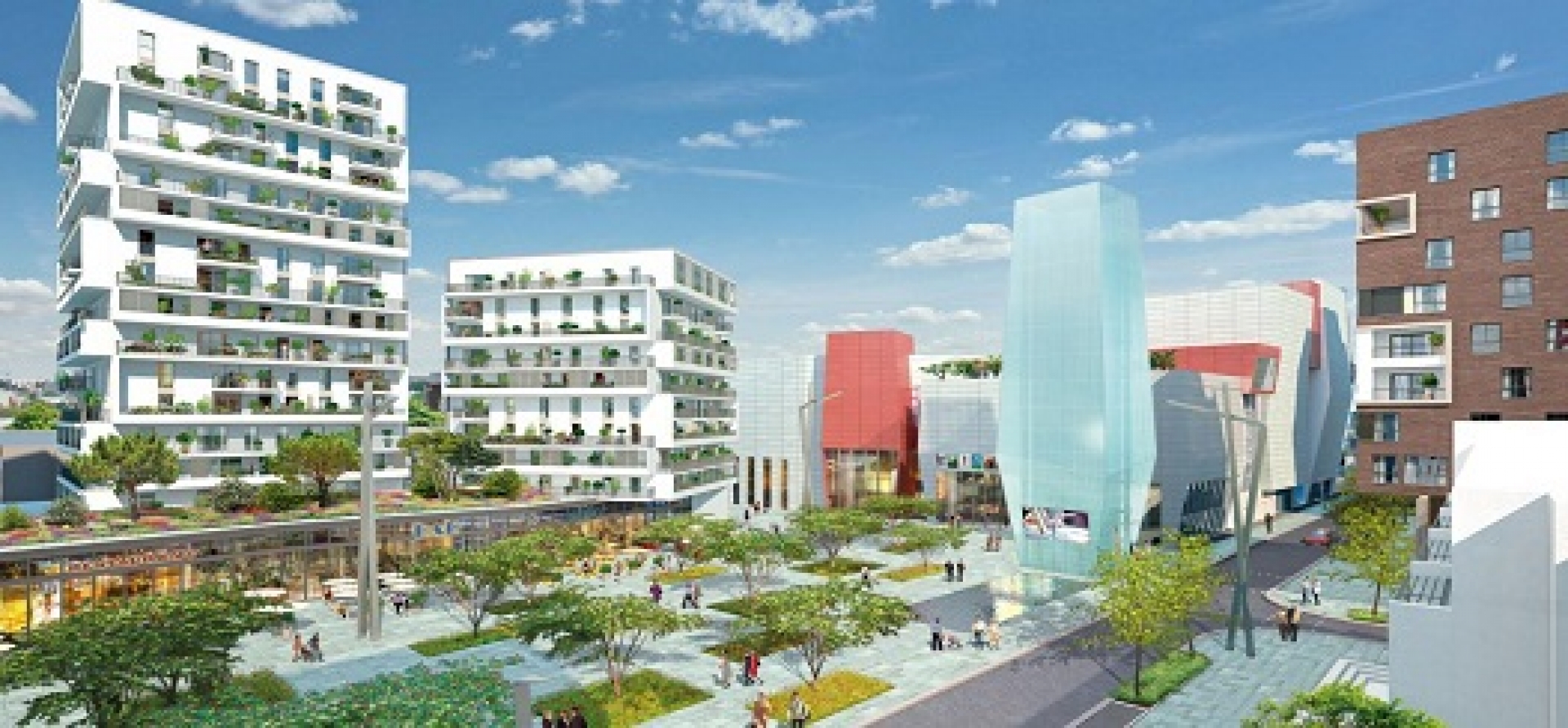 Pathé Massy Place Du Grand Ouest Massy MASSY Place du Grand Ouest : le nouveau quartier du Grand Paris - DBX